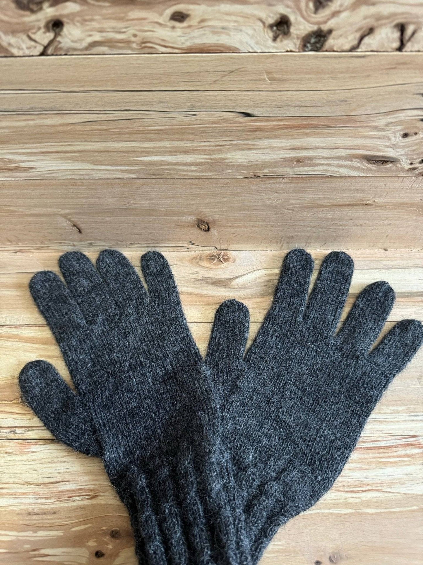 Gant 100% alpaga - Chaleur et douceur optimal / Ferme MarieBob - Ferme MarieBob