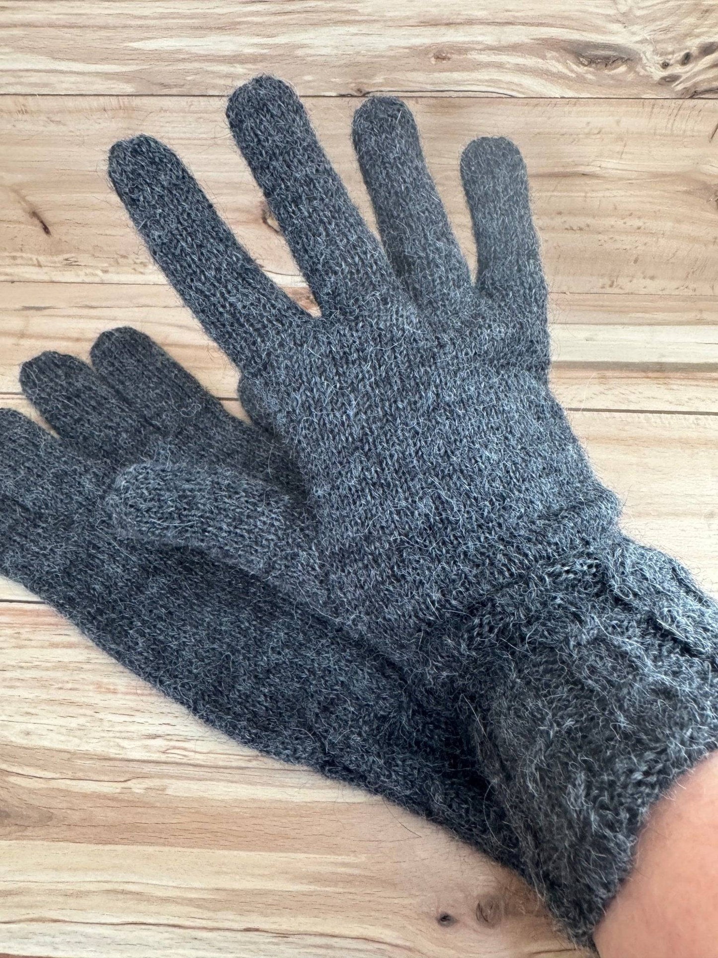 Gant en fibre d’alpaga - Ferme MarieBob