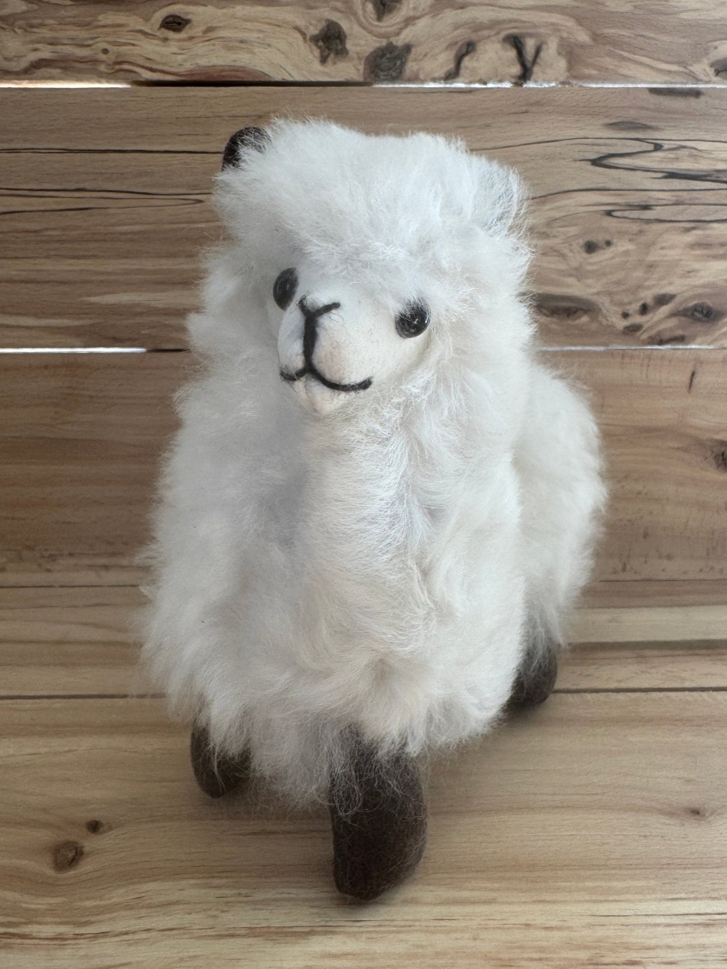 Peluche alpaga douceur 6’’ - Petit cadeau doux et parfait - Ferme MarieBob