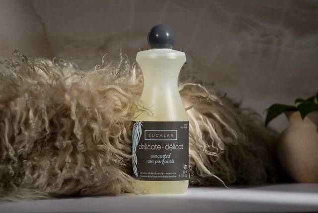 Savon Eucalan pour vêtements et textiles Délicats – Nettoyage Doux pour articles en Alpaga, Laine et Fibres Naturelles - Ferme MarieBob